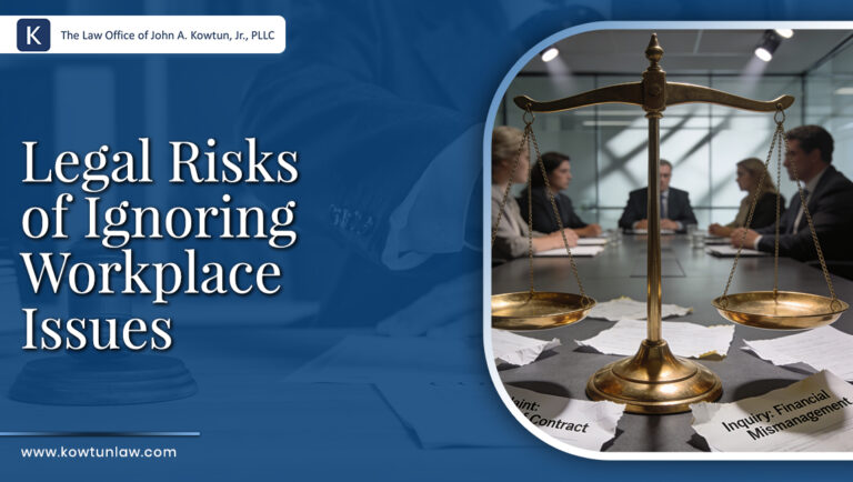 Legal Risks of Ignoring Workplace Issues