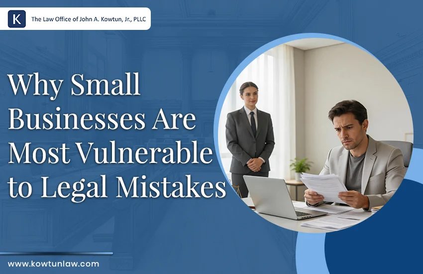 Why Small Businesses Are Most Vulnerable to Legal Mistakes