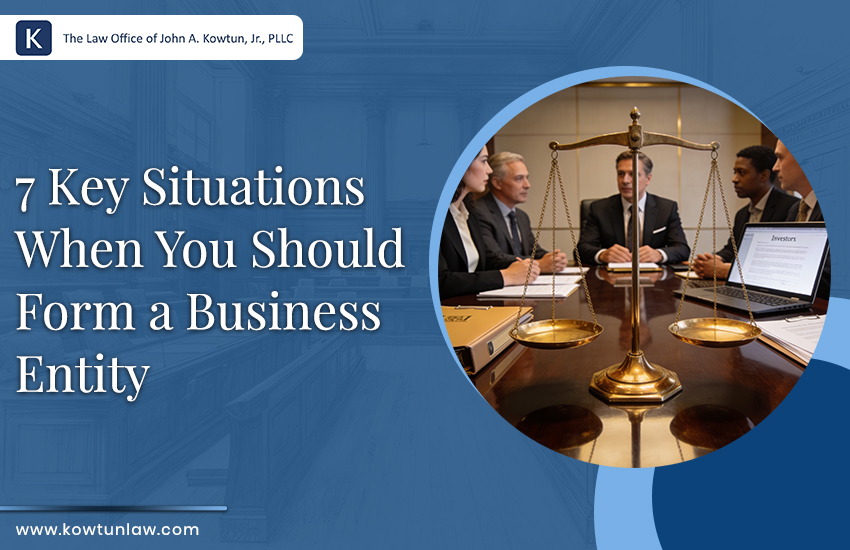 7 Key Situations When You Should Form a Business Entity
