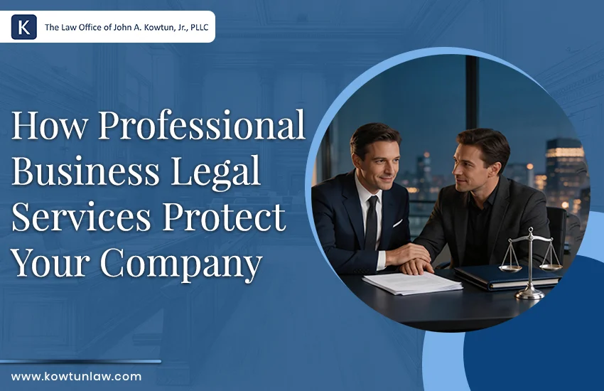 How Professional Business Legal Services Protect Your Company