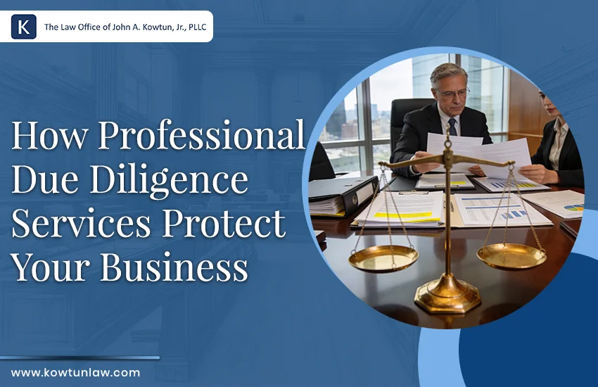 How Professional Due Diligence Services Protect Your Business