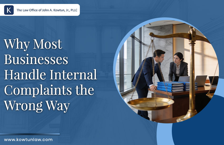 Why Most Businesses Handle Internal Complaints the Wrong Way