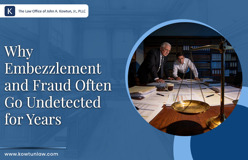 Why Embezzlement and Fraud Often Go Undetected for Years