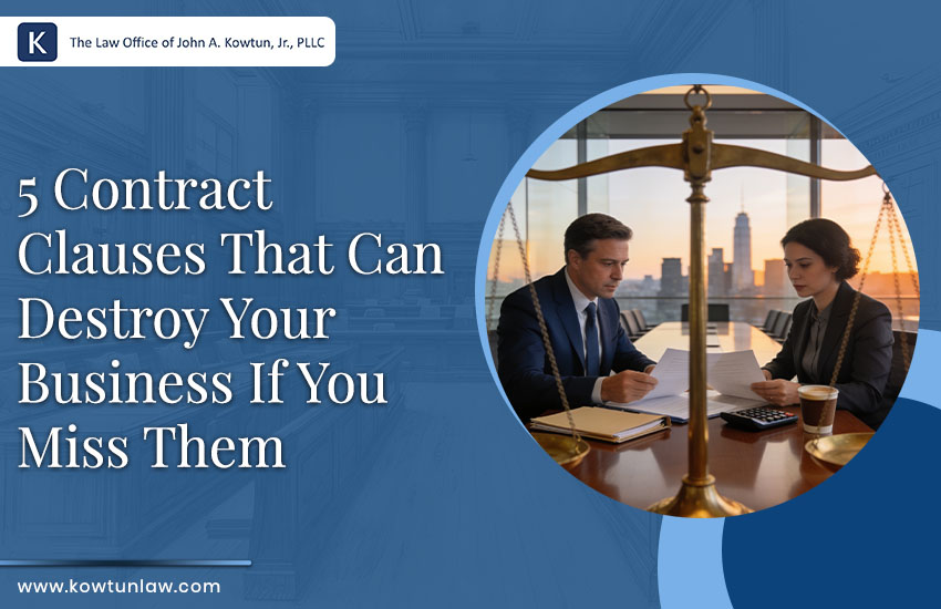 5 Contract Clauses That Can Destroy Your Business If You Miss Them