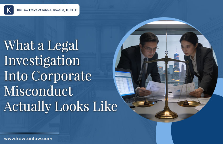 What a Legal Investigation Into Corporate Misconduct Actually Looks Like