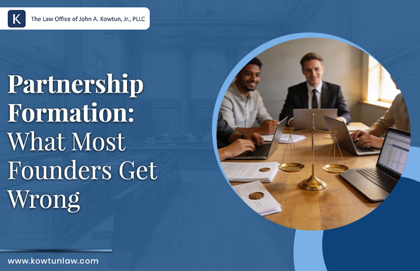 Partnership Formation: What Most Founders Get Wrong