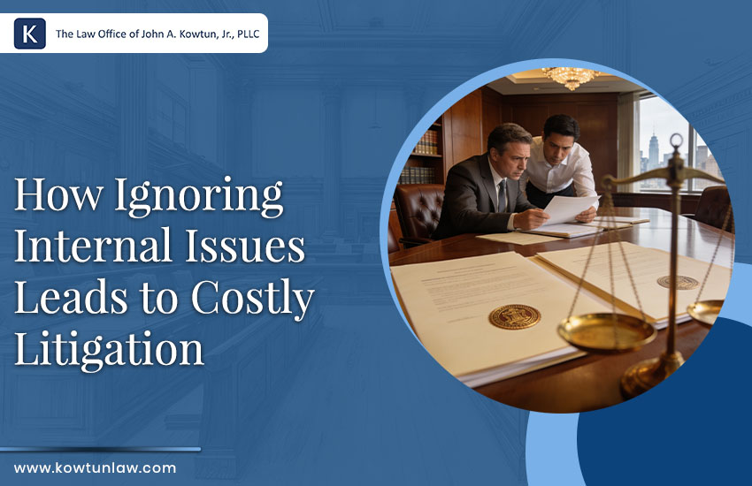 How Ignoring Internal Issues Leads to Costly Litigation