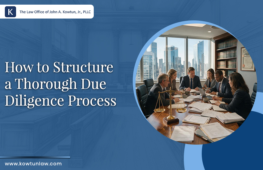Why Legal Counsel Should Lead Your Due Diligence Process