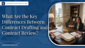 What Are the Key Differences Between Contract Drafting and Contract Review?