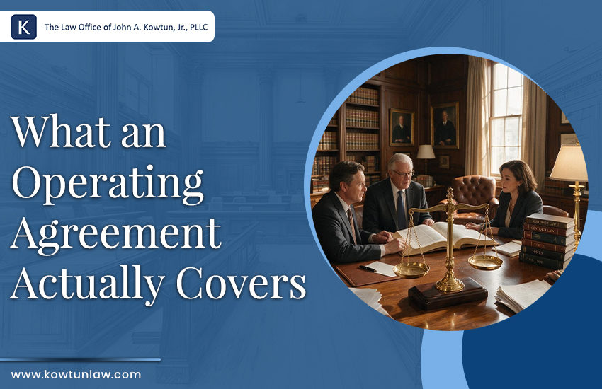 Getting Your Operating Agreement Drafted or Reviewed by an Attorney